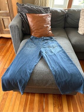d. jeans Women's wide-Leg Jeans Size 8 Blue